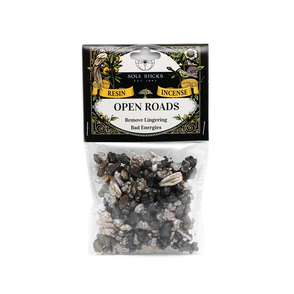 [91922] Open Roads Natural Resin Incense – 1 oz