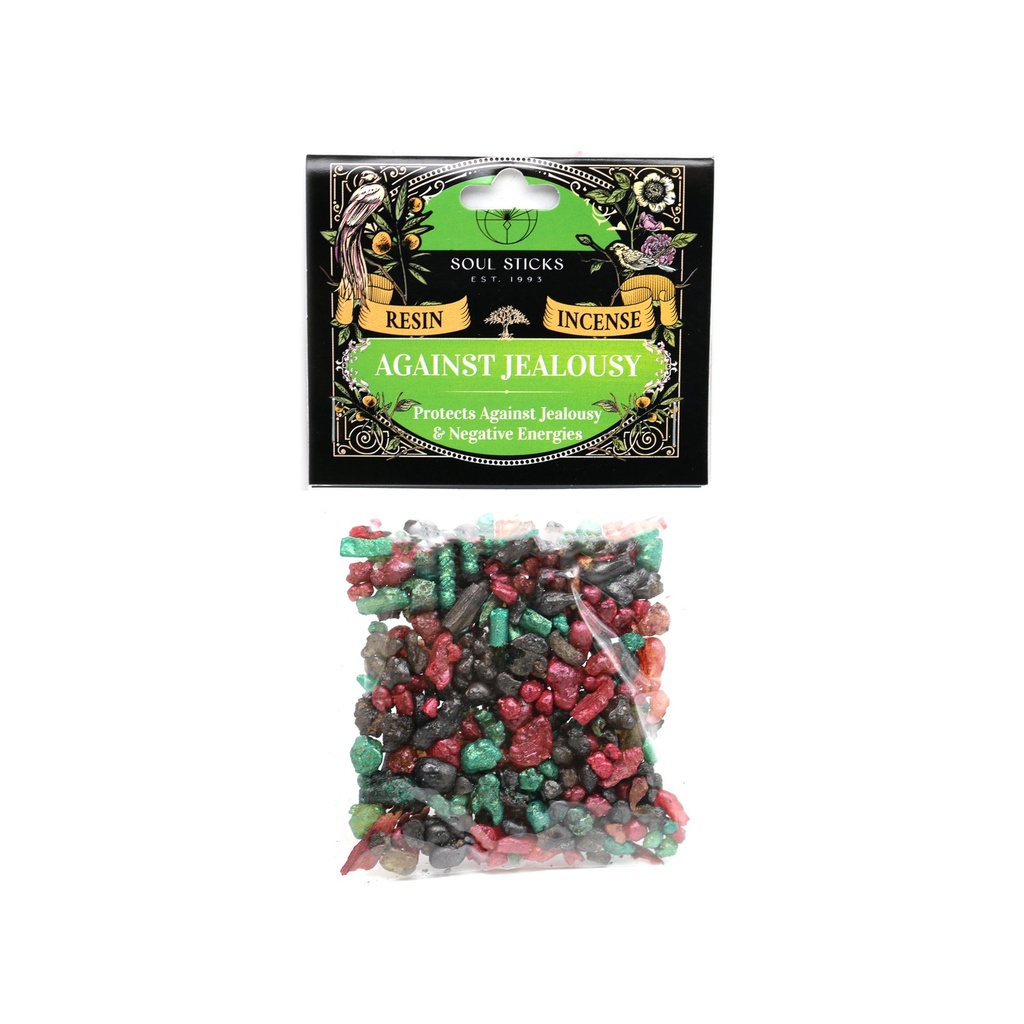 [91929] Against Jealousy Natural Resin Incense – 1 oz