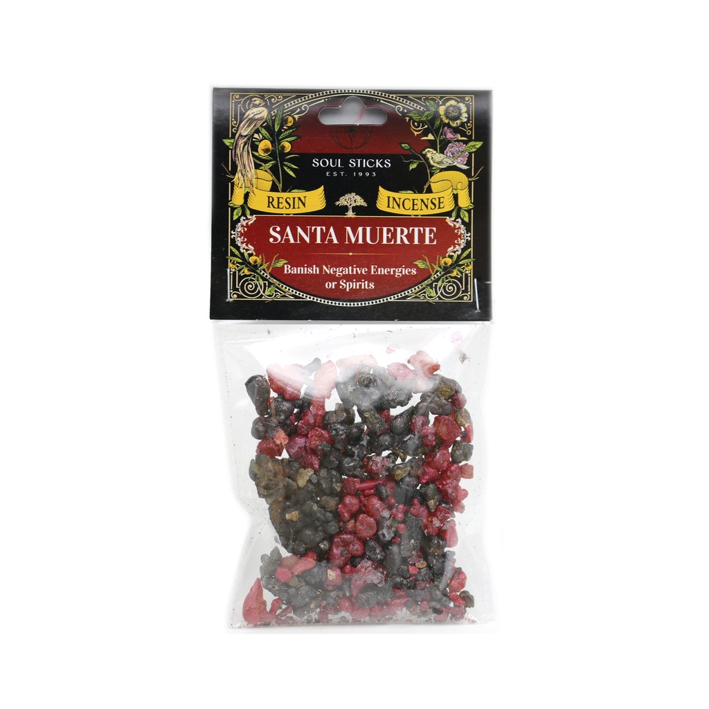 [91933] Santa Muerte Natural Resin Incense – 1 oz