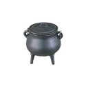 Cast Iron Cauldron – 3.5" / Plain Design