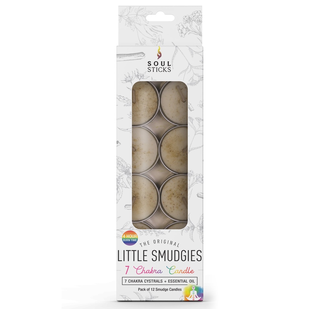 [91944] Little Smudgies Candle 7 Chakras Pack