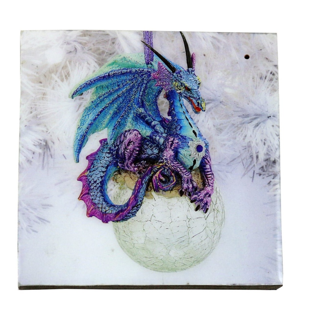 [91969] Magic Dragon Wooden Incense Ashcatcher – 4"