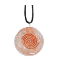 Clear Quartz Orgonite Crystal Necklace – 4cm