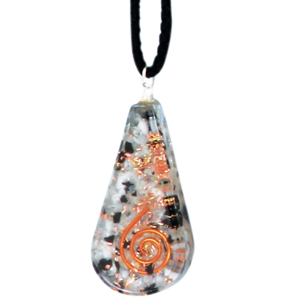 [92043] Moonstone Orgonite Crystal Necklace – 4.5cm