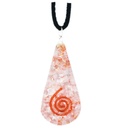 Rose Quartz Orgonite Crystal Necklace – 4.5cm