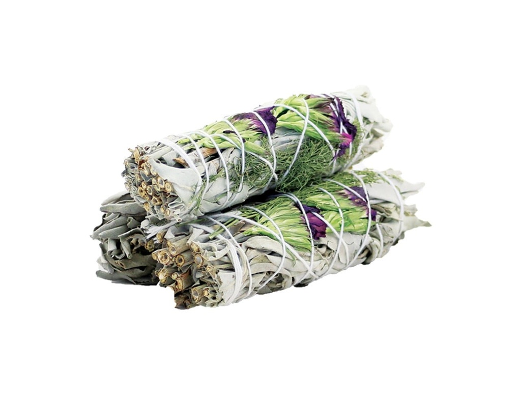 [92072] 6" Good Life White Sage Smudge Stick