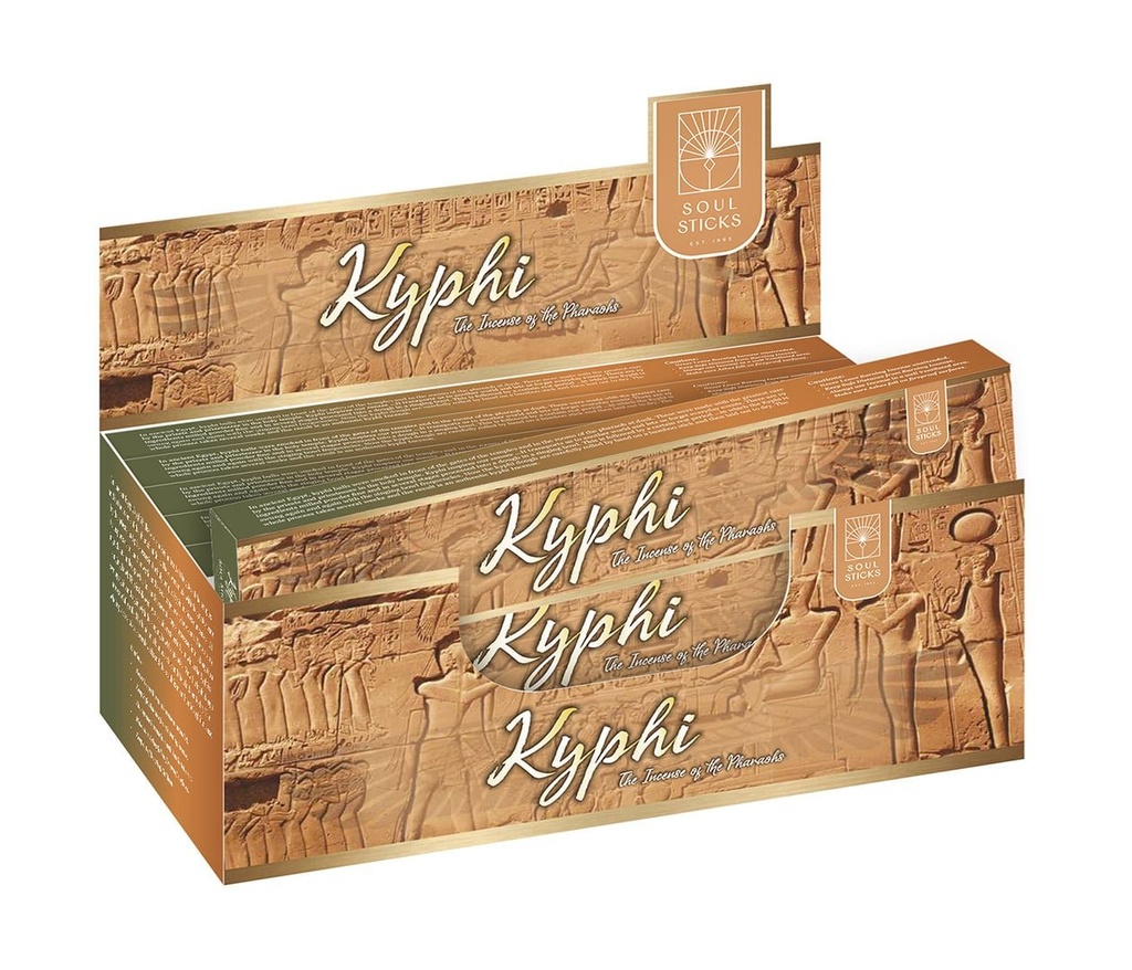 Soul Sticks Kyphi Masala Incense Sticks – 15g / 12-Pack Box