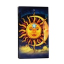 Sun & Moon Wooden Incense Ashcatcher – 3.5" x 5"