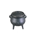 Triquetra Cast Iron Cauldron – 3.5"