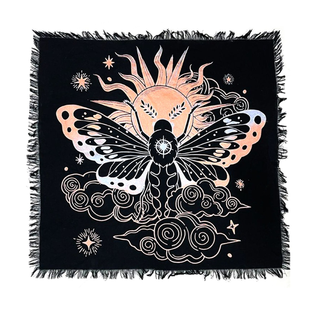 [92212] The Moth Altar Cloth Tapestry – 18" x 18"