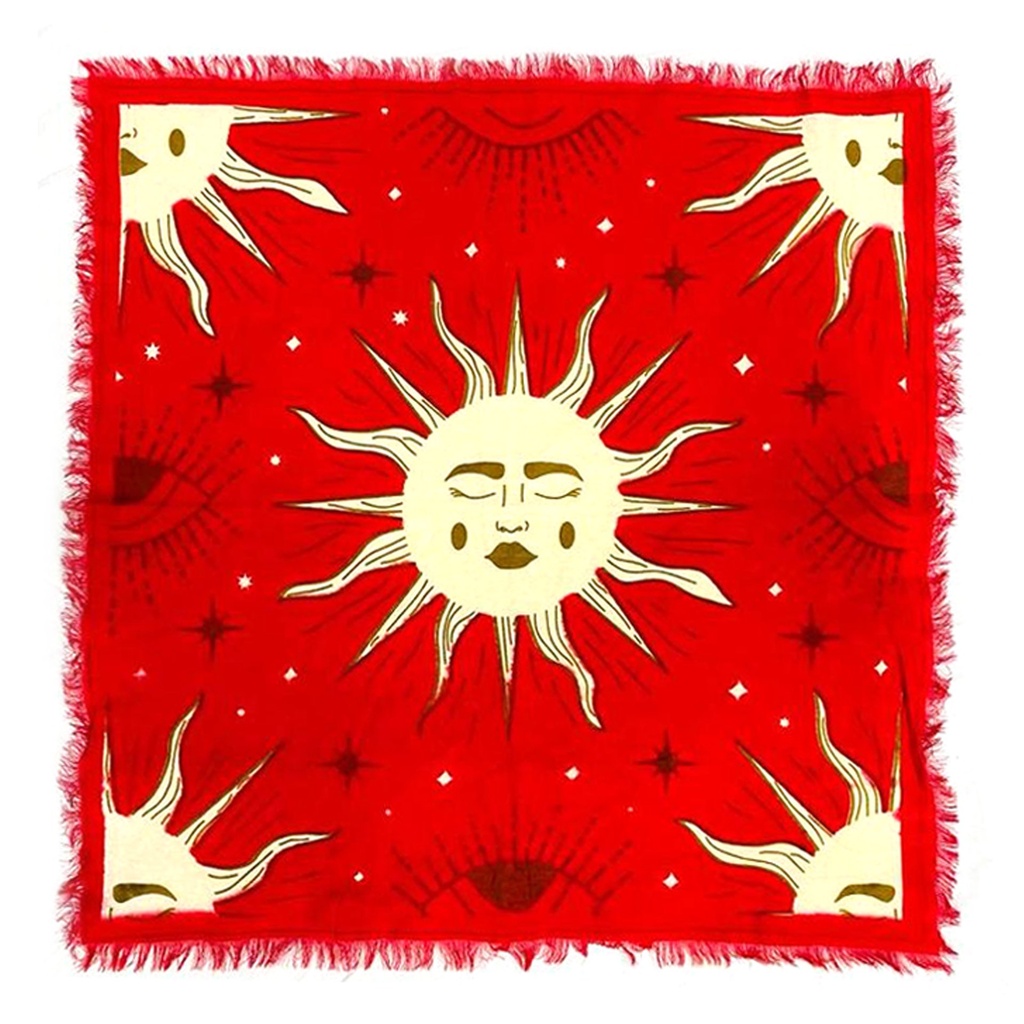 [92237] Celestial Sun Altar Cloth Tapestry – 24" x 24"