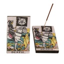Death Tarot Card Wooden Ash Catcher – 3" x 5"