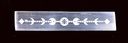 Celtic Moon Selenite Incense Ash Catcher – 8"