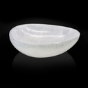 Libre Oval Selenite Smudge Bowl – 6"