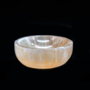 Orange Selenite Smudge Bowl – 4"