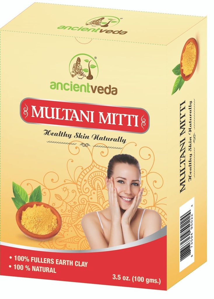 AncientVeda Multani Mitti (Fuller's Earth)