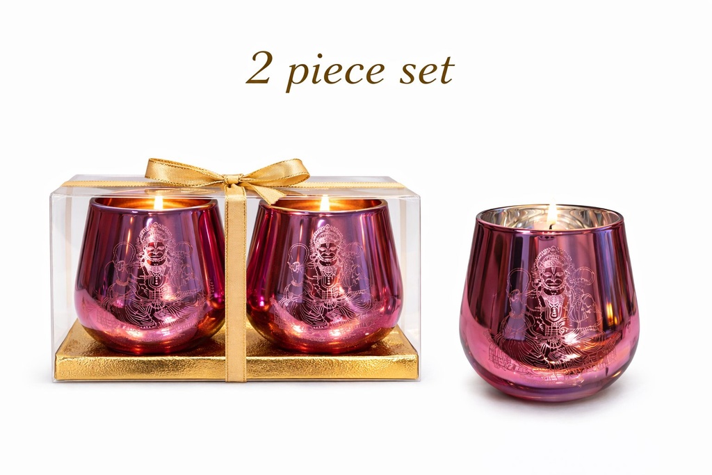 [99151P] Hanuman Candle Holder – 4" / Set of 2