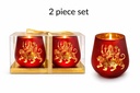 Durga Candle Holder – 4" / Set of 2