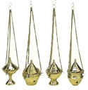 Hanging Brass Burners – Set of 4