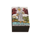 Temperance Wooden Tarot Card Box – 6" x 4"