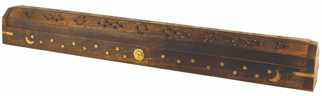 [ER20] Wooden Incense Coffin Box – 20"
