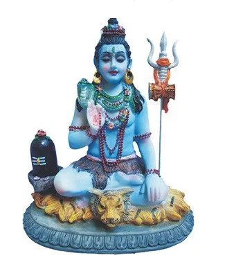 [10198] Shiva Statue – Resin / Made in India