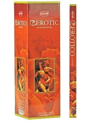 [H100-EROTIC] HEM Erotic Square Incense Sticks – 25-Pack Box
