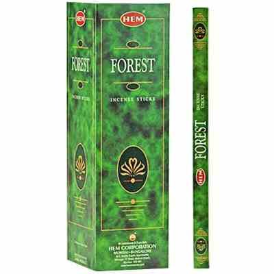 [H100-FOREST] HEM Forest Square Incense Sticks – 25-Pack Box