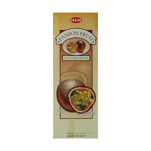 [H100-PASSIONFRUIT] HEM Passion Fruit Square Incense Sticks – 25-Pack Box