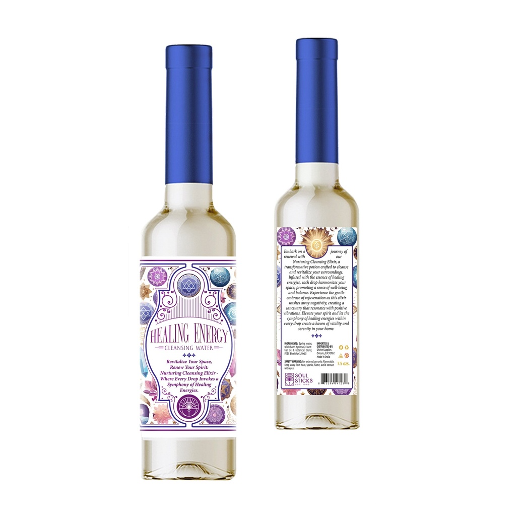[14121] Healing Energy Cleansing Water – 7.5 oz