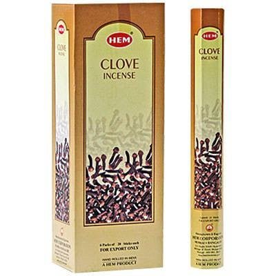 HEM Clove Hexa Incense Sticks – 6-Pack Box