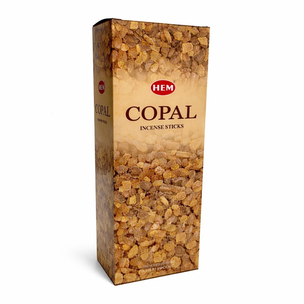 [H220-COPAL] HEM Copal Hexa Incense Sticks – 6-Pack Box