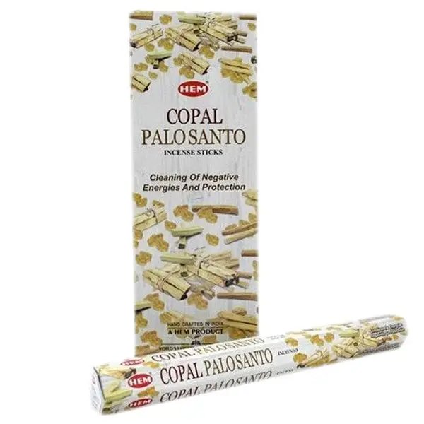 HEM Copal Palo Santo Hexa Incense Sticks – 6-Pack Box
