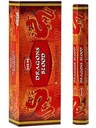 HEM Dragon's Blood Hexa Incense Sticks – 6-Pack Box