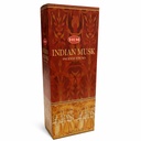 HEM Indian Musk Hexa Incense Sticks – 6-Pack Box