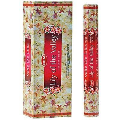 HEM Lily of the Valley Hexa Incense Sticks – 6-Pack Box