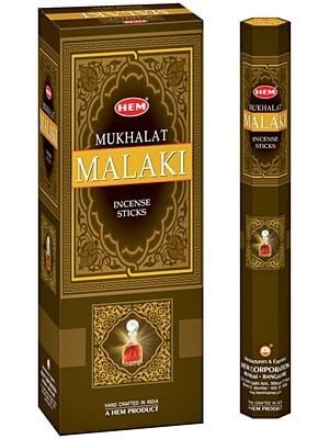 [H220-MUKHALATMALAKI] HEM Mukhalat Malaki Hexa Incense Sticks – 6-Pack Box