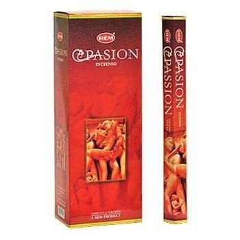 [H220-PASSION] HEM Passion Hexa Incense Sticks – 6-Pack Box