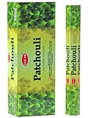 [H220-PATCHOULI] HEM Patchouli Hexa Incense Sticks – 6-Pack Box