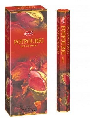[H220-POTPOURRI] HEM Potpourri Hexa Incense Sticks – 6-Pack Box