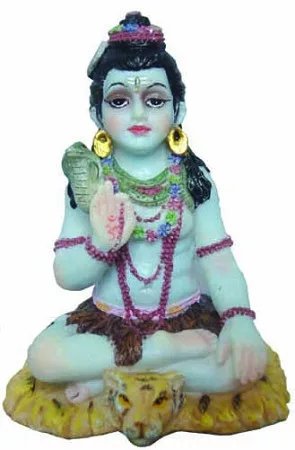 [10227] Shiva Resin Statue