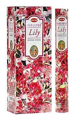 [H220-PRECIOUSLILY] HEM Precious Lily Hexa Incense Sticks – 6-Pack Box