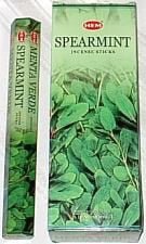 [H220-SPEARMINT] HEM Spearmint Hexa Incense Sticks – 6-Pack Box