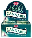 HEM Cannabis Incense Cones – 12-Pack Box