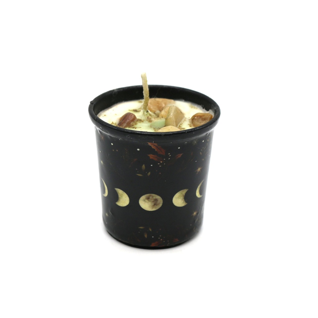 [14200] Moon Stages Scented Votive Candle – 4"