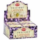 HEM Precious Lavender Incense Cones – 12-Pack Box