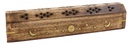 Star & Moon Wooden Incense Coffin Box – 12"