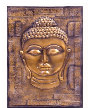 Buddha Face Wall Decor 24x36"