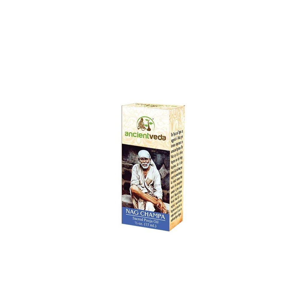 Nag Champa Scented Puja Oil (15ml.)