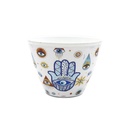Hamsa Hand Metal Smudge Bowl – 3"